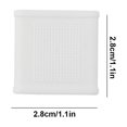 thumbnail image 3 of Juego 10 Piezas Fundas para Dedos Silicona Baloncesto Tenis () Blanco, 3 of 3