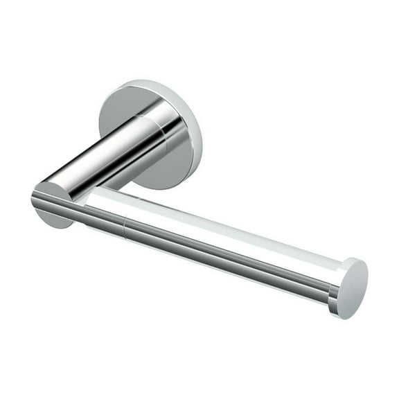 Gatco 4683 Channel Euro Toilet Paper Holder, Chrome