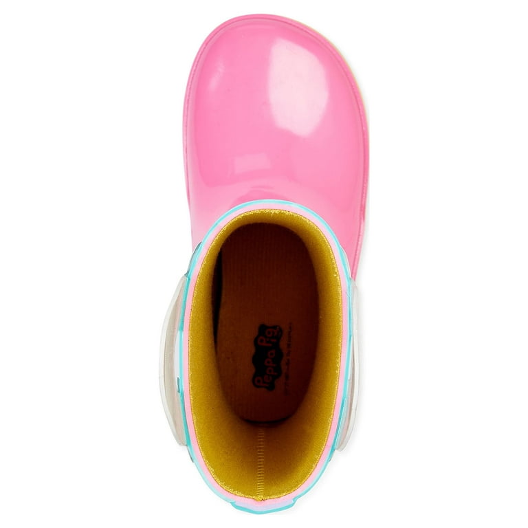 Peppa Pig Girls Rain Boots Walmart