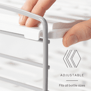 YouCopia UpSpace® Water Bottle Organizer, 3-Shelf Adjustable Rack for Kitchen and Pantry
