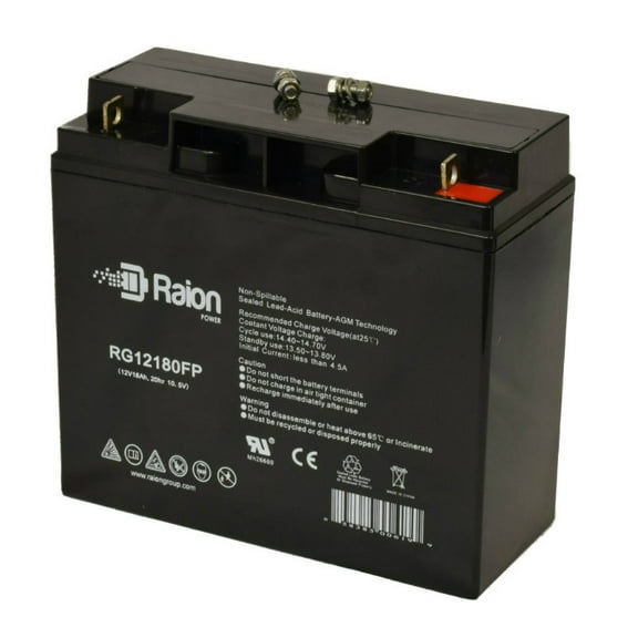 Raion Power 12V 18Ah Replacement Emergency Light Battery for Sonnenschein A212/15G5