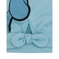 thumbnail image 5 of Disney Lilo & Stitch Little Girls Pullover FleeceHoodie and Leggings Outfit Set Blue 4, 5 of 5