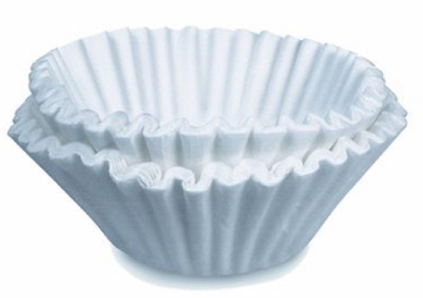 BUNN 6001 12-Cup Commercial Coffee Filters, 500-count, White