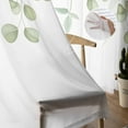thumbnail image 5 of Countryside Plant Flowers Watercolors Sheer Curtains for Kids Bedroom Living Room Voile Window Curtains Tulle Drapes, 5 of 7
