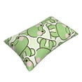 thumbnail image 3 of Daiia Cute Frog Bedding Waterproof Pillow Protector Zippered Queen – Bed Bug Proof Pillow Encasement-14"x20", 3 of 9
