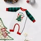 thumbnail image 5 of Ropa navideña para el hogar, pijamas con estampado de letras del árbol de Navidad de Papá Noel, Europa y Estados Unidos, invierno cálido, 5 of 5