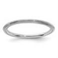 thumbnail image 6 of Auriga Fine Jewelry 925 Sterling Silver Rhodium Step-down Ring for Women Size 8, 6 of 6