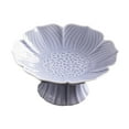 thumbnail image 4 of jifeng Porcelain Footed Bowl Countertop Fruit Tray for Kitchen Farmhouse Dining Table, 4 of 9