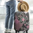 thumbnail image 2 of Pioneer Flower Floral Print Pattern Luggage Cover Fashion Suitcase Cover Baggage Covers Fit 25-28 Inch Luggage (Go Travel), 2 of 5