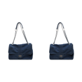 thumbnail image 1 of Bolso Cruzado Con Cadena para Mujer Gran Capacidad Exteriores (oscuro) Azul, 1 of 3