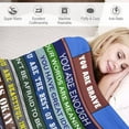 thumbnail image 2 of LHSHID Graduation Gifts Graduation Blanket Graduation Gifts for Her and Him Graduation Memorial Gifts Throw Blankets 50x60in, 2 of 6