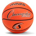thumbnail image 1 of Champion Sports Mini baloncesto de goma, resistente, estilo profesional, equipo de baloncesto premium, interior y exterior, suministros de educación física (tamaño 3, naranja), 1 of 6