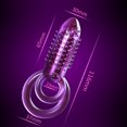 thumbnail image 3 of Vibrador Flexible de silicona, anillo para pene, estimulador de clítoris, retraso en la eyaculación, hombre yeacher Herramienta viva, 3 of 6