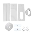 thumbnail image 2 of Portable AC Window Vent Kit, Seamless Universal Air Conditioner Window Kit Sliding Window Seal For Portable Air Conditioner, 2 of 8