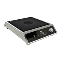Vollrath MPI4-1800 Countertop Medium-Power 4-Series Induction Range with Knob Control, Stainless Steel, 120v