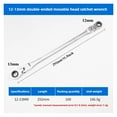 thumbnail image 2 of Ratchet Keys Torque Wrench Extra Long Flex-Head Ratcheting Wrenches Spanners Garage Automotive Tools ,Easy to Use, 2 of 7