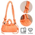 thumbnail image 4 of Bolso Con Asa Superior Color Suave Acolchado Algodón para Mujer, 4 of 9