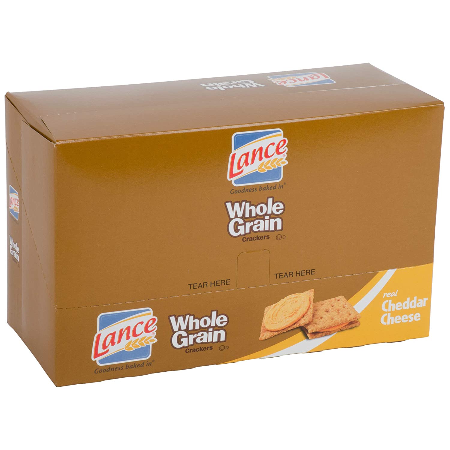 20 Count in Box Lance Whole Grain Cheddar Sandwich Crackers Walmart