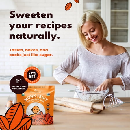 スウィートリーフ モンクフルーツ オーガニック スイートナー 顆粒 240g (8.47 oz) Sweet Leaf Mo お取り寄せ