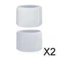 thumbnail image 1 of DYNWAVECA 2x2 Pièces Protège-Tibias de Soccer Sangles Sport Legging de Soccer Sangles Fixes Blanches 2 Pcs, 1 of 10