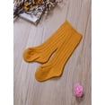 thumbnail image 3 of Gureui Toddler Infant Baby Boys Girls Thermal Socks, Solid Color Cotton Monochrome Foot Protection Knee Protection Stockings,0-5Y, 3 of 6