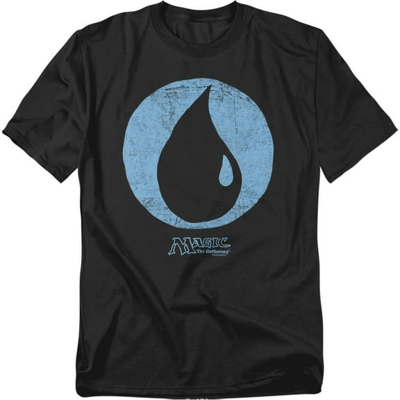 Magic The Gathering T-Shirt Blue Symbol Unisex Graphic Tee For Men & Women
