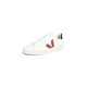 thumbnail image 1 of Zapatillas Veja V-12 Leather para hombre extra blanco/Marsala/Nautico, 1 of 6