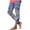 #0425-Dark Blue, variant on Womens Pants High Waist Cocktail Glass Striped Print Full Length Plain Detail Relaxed Fit Pants Beach Resort Four Way Stretch Flow Pants for Women Gift