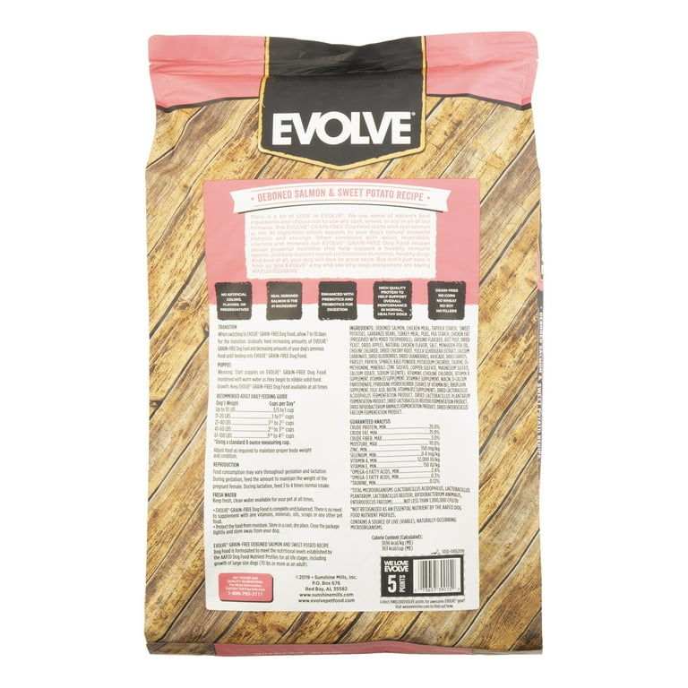 Evolve dog food outlet walmart