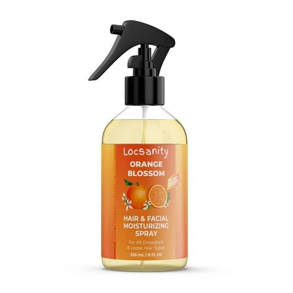 Locsanity Pure Orange Blossom Hair and Facial Daily Moisturizing Refreshing Spray 8 fl oz