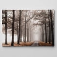 thumbnail image 4 of Misty Road Canvas Wall Art, 32x48, 4 of 5