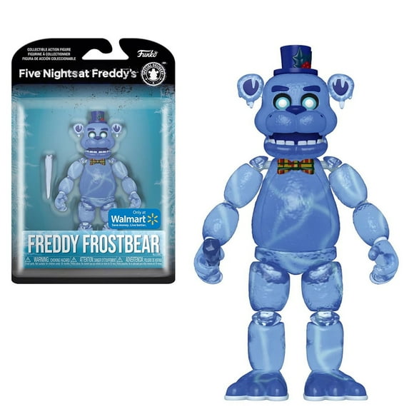 Blue Freddy Toys,5" FNAF Action Figure Plush Dolls,FNAF Game Plush,FNAF Collectible FNAF Action Figure Stuffed Animals Toys,Toy Gifts for Kids