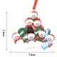 thumbnail image 5 of Nombre Escrito A Mano Deseos Adornos De Muñeco De Nieve Árbol De Navidad Colgante Colgante Decoración De Navidad Decoraciones De Navidad Cateissary HA043596-08, 5 of 6