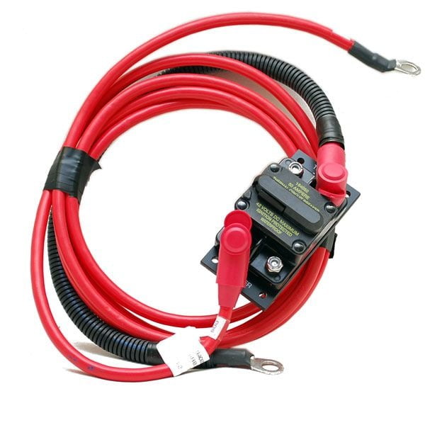 Tracker Boat Trolling Motor Harness 104370 8 1/4 Ft 50 AMP Breaker