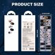 thumbnail image 3 of Semi Cured Nails Polish Wraps Halloween Nails Stickers Glow in the Dark Gels Nails Strips Nails Art Decoration, 3 of 4