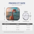 thumbnail image 3 of Daiia Swimming Goggled Flamingo 2PCS Car Windshield Sun Shade, Foldable Sun Shield for Car Front Window, Auto Sun Blocker Visor Protector Universal for Truck SUV Pickup-Medium, 3 of 7