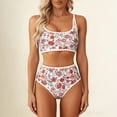 thumbnail image 5 of Haivin Women's One-Piece Swimsuit, Fashion Casual Floral Print High Elastic Comfortable with Beautiful Back for Sports Swimming Beach and Daily Wear, 5 of 5