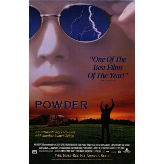 Pop Culture Graphics MOVGH3407 Powder Movie Poster Print, 27 x 40