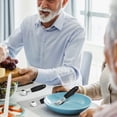 thumbnail image 4 of SHISUYAN 1 Set Adaptive Utensils Elderly Utensils Eating Utensils Weighted Handle Spoons Forks, 4 of 8