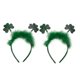 thumbnail image 1 of 2 tocados creativos de satén con temática del Día de San Patricio, tocado de carnaval., 1 of 3