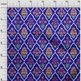 thumbnail image 3 of oneOone Cotton Cambric Royal Blue Fabric Asian Floral Sewing Fabric By The Yard Printed Diy Clothing Sewing Supplies 42 Inch Wide, 3 of 4