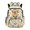 Colorful Music Note Print, variant on Chririnla Cute Yorkshire Terrier Lightweight Backpack 17", Polyester Large Capacity Daypack with Adjustable Straps for Kids Back to School