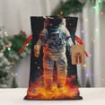 thumbnail image 5 of Naloa Astronaut Cosmic Rainbow Drawstring Christmas Bags, 3D Xmas Gift Bags, Christmas Wrapping Bags, Xmas Goodie Bags, Treat Pouch Bags, Party Favor Bags-Medium, 5 of 9