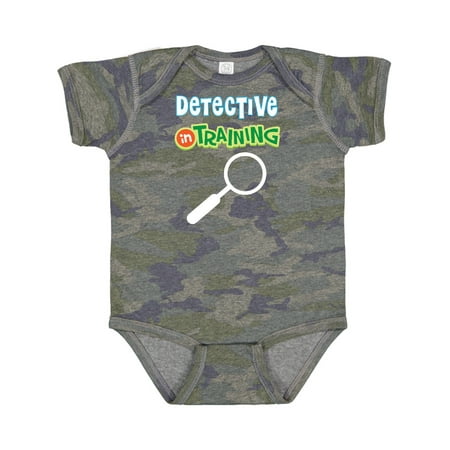 

Inktastic Detective in Training Gift Baby Boy or Baby Girl Bodysuit