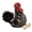 Plymouth Rock rooste, variant on Cute Chick Plush Toy, Soft Stuffed Chicken Animal Decor Pillow Gift