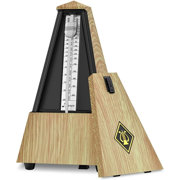 Donner Mechanical Metronome for Piano Guitar Drum Violin Saxophone Musician, Track Beat and