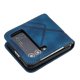 thumbnail image 3 of Funda de cuero con estampado de líneas para Samsung Galaxy Z Flip4, 3 of 4