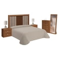 thumbnail image 1 of Recamara King Size Kessa Muebles  Renve Nogal, 1 of 2