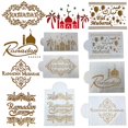 thumbnail image 2 of 6 unids/set Mubarak café flor aerosol molde pastel decoración DIY Te, 2 of 5