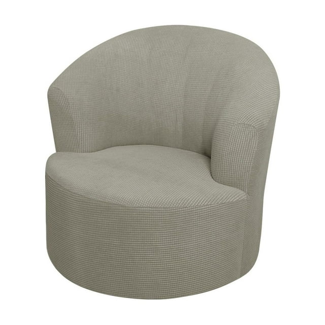 pdqouc Liquidation Housses Extensibles pour Fauteuil Housse de Fauteuil Rond Club Housse de Canapé Housse de Fauteuil pour Sofa Inclinable Housse de Fauteuil Pivotant Moderne Housse de Fauteuils Tonneau pour Salon